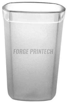 250ml Square Polycarbonate Plastic Glass