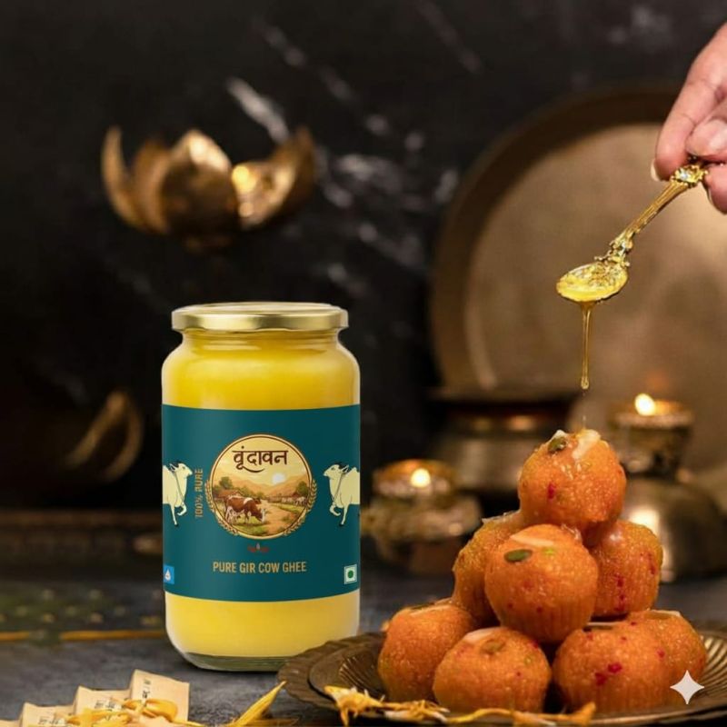 1L Vrindavan A2 Pure Gir Cow Ghee