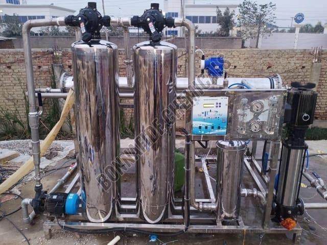 Stainless Steel Reverse Osmosis Plant