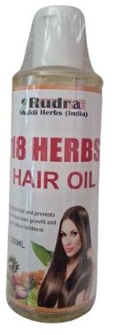 18 Herb Hair Oil