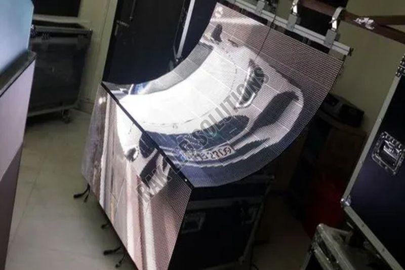Light Weight Flexible Curtain LED Display Screen