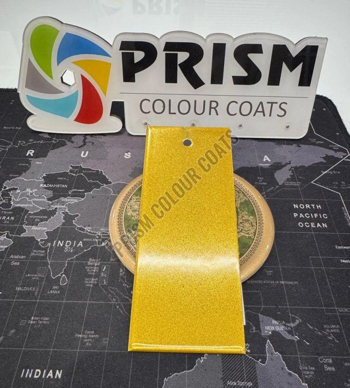 Bright Gold Metallic Powder Coatings