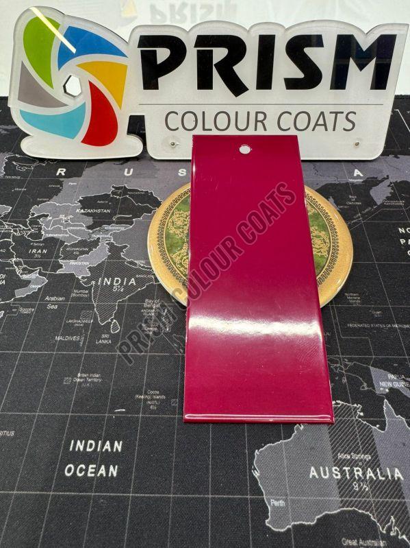 Maroon Glossy Coating Powder