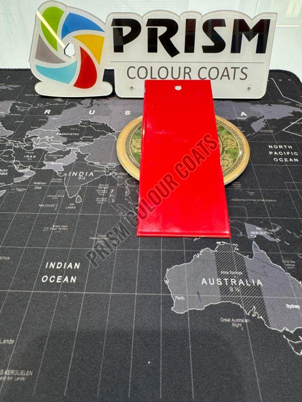 P O Red Glossy Powder Coating Powder