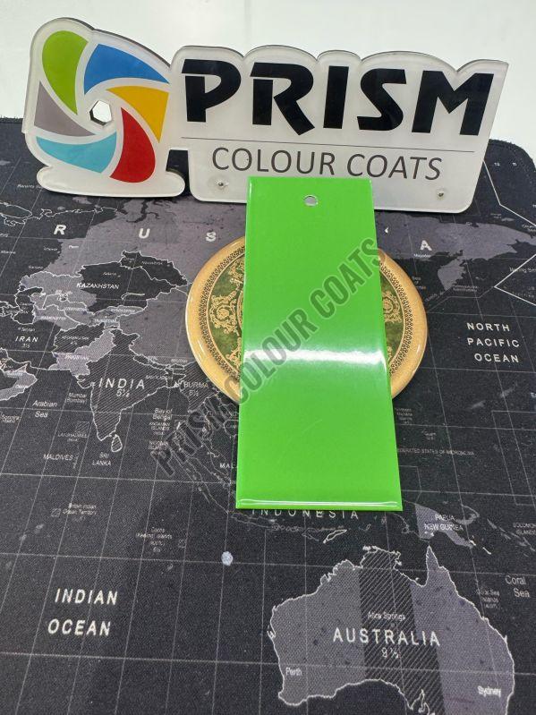 Parrot Green Glossy PP Powder Coating Powder
