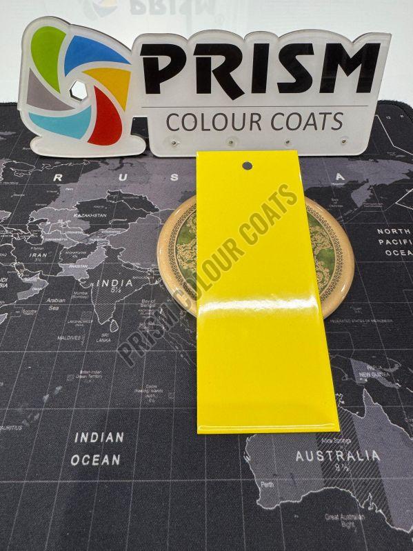 Ral 1018 Jasmin Yellow Glossy Finish Powder Coating Color