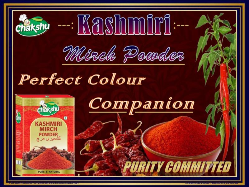 Kashmiri Red Chilli Powder Box