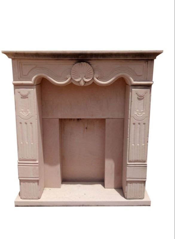 Stone Fireplace