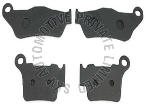 2 Wheeler Brake Pad Back Plate