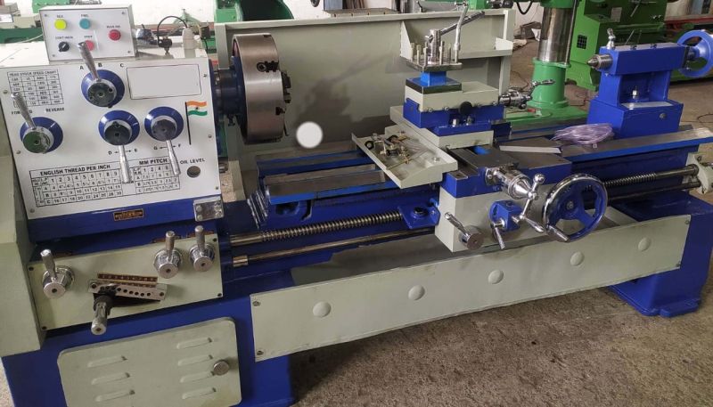 7 Feet All Geared Lathe Machine