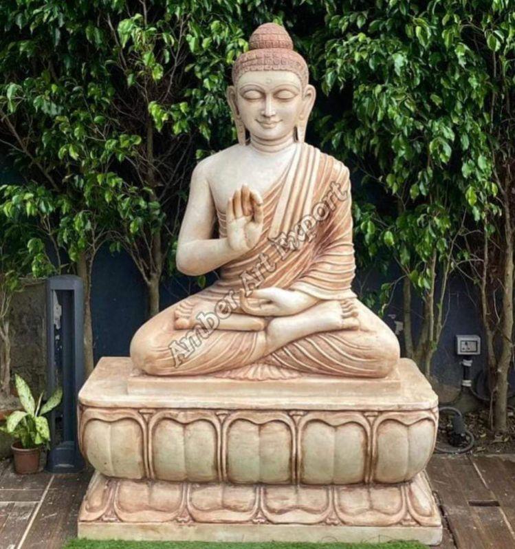 Sandstone Buddha Statue