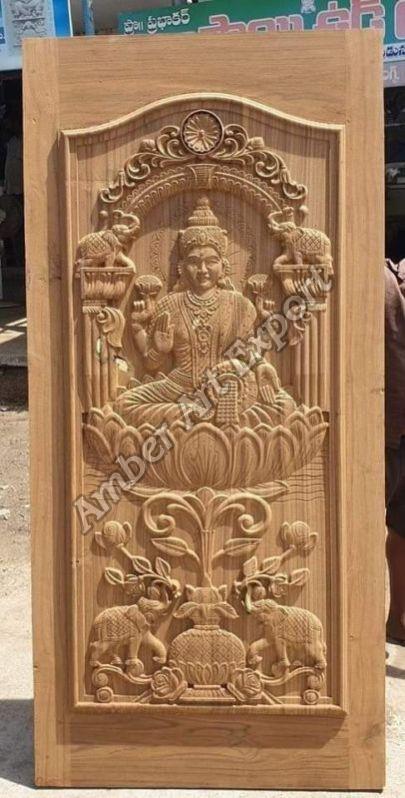 Solid Wood Temple Doors