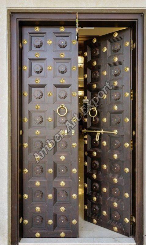 Handmade Wooden Door Temple