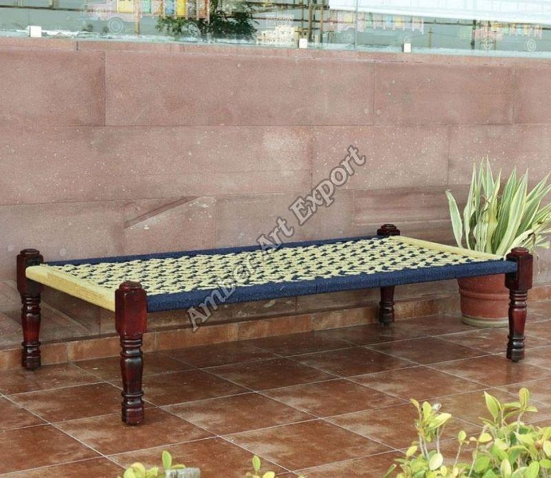 Solid wood Charpai
