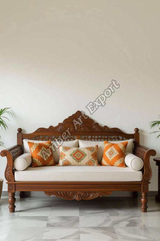 Solid Wood Sofa Set
