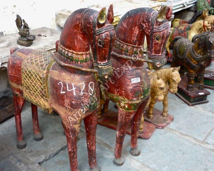 Wooden Animal Statue