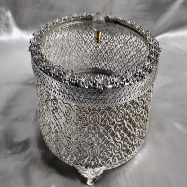 German Silver Dry Fruit Box