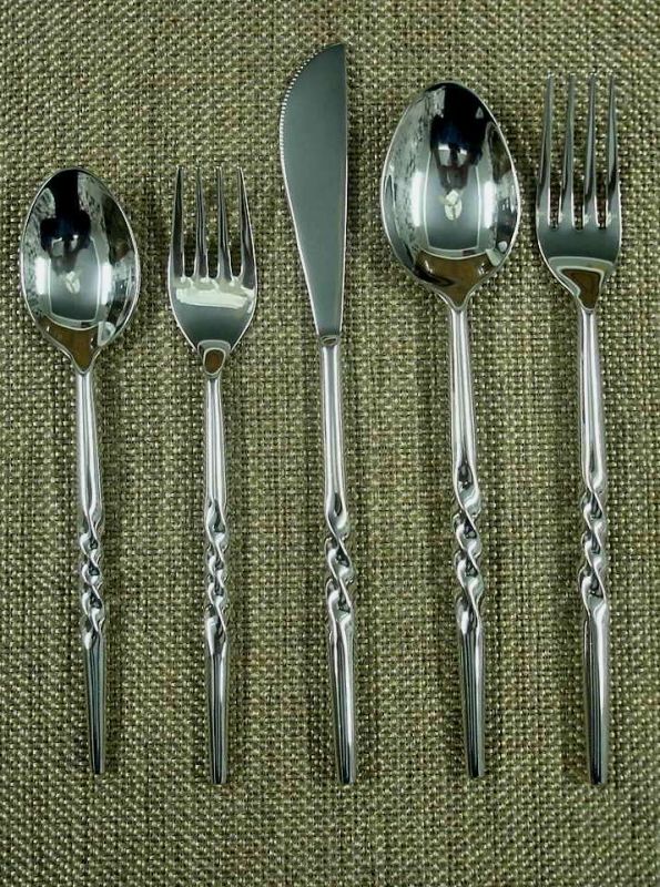 Silver Stainless Steel Cutlery Set