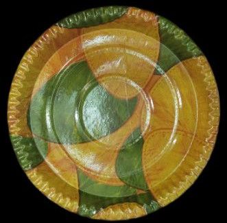 150 GSM Printed Paper Plate