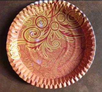 240 GSM Printed Paper Plate