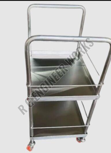 2.5ft Stainless Steel Clinical Medicine Trolley