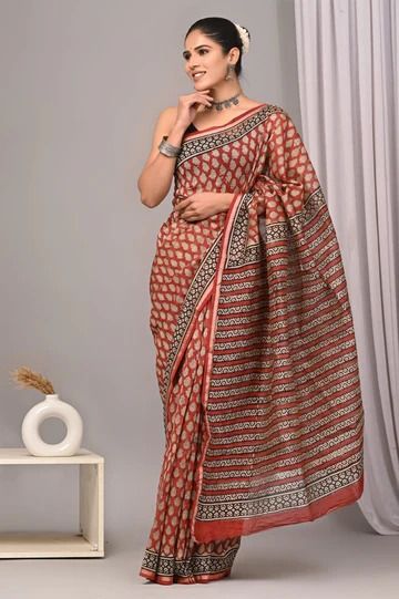 Exclusive Hand Print Sarees