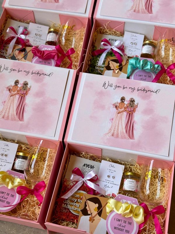 Printed Bridesmaid Gift Hamper