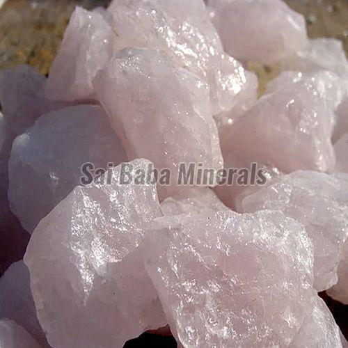 Light Pink Quartz Lumps