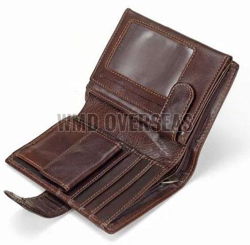 Mens Plain Leather Wallet