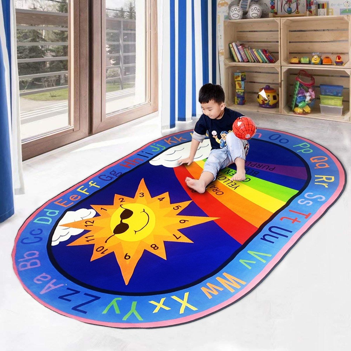 Kids Cartoon Play Rugs