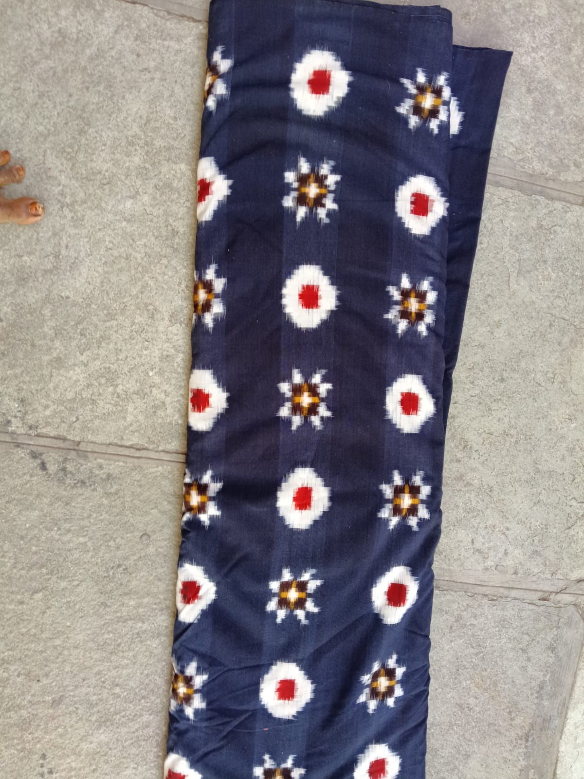 Cotton Double Ikat Fabric