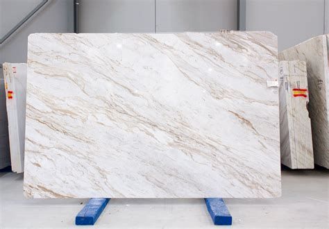 Glossy Beige Brazilian Linear Marble Slab
