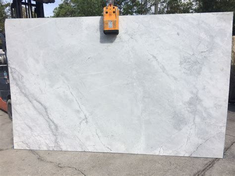 Glossy White Mist Marble Slab