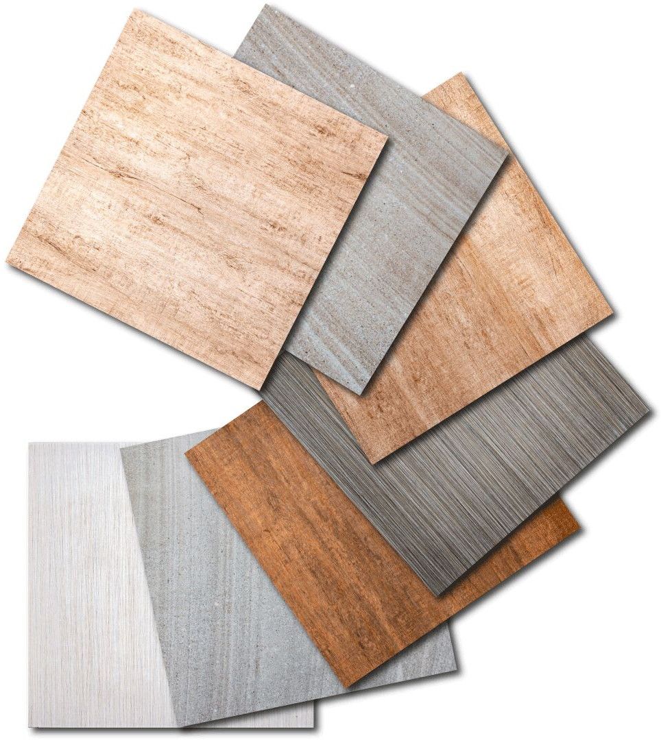 Timber Spiral Ceramic Tile