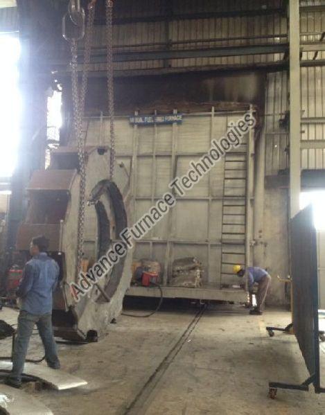 Heavy Structure Boogie Type Sress Relieving Furnace