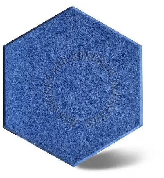 60mm Blue Concrete Hexagonal Paver Block