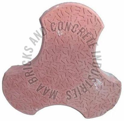 60mm Red Concrete Cosmic Paver Blocks