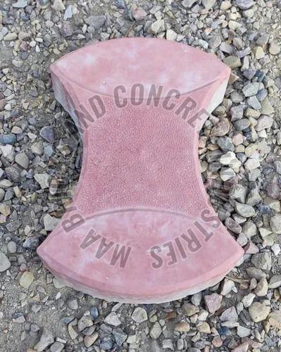 60mm Red Damru Concrete Paver Blocks