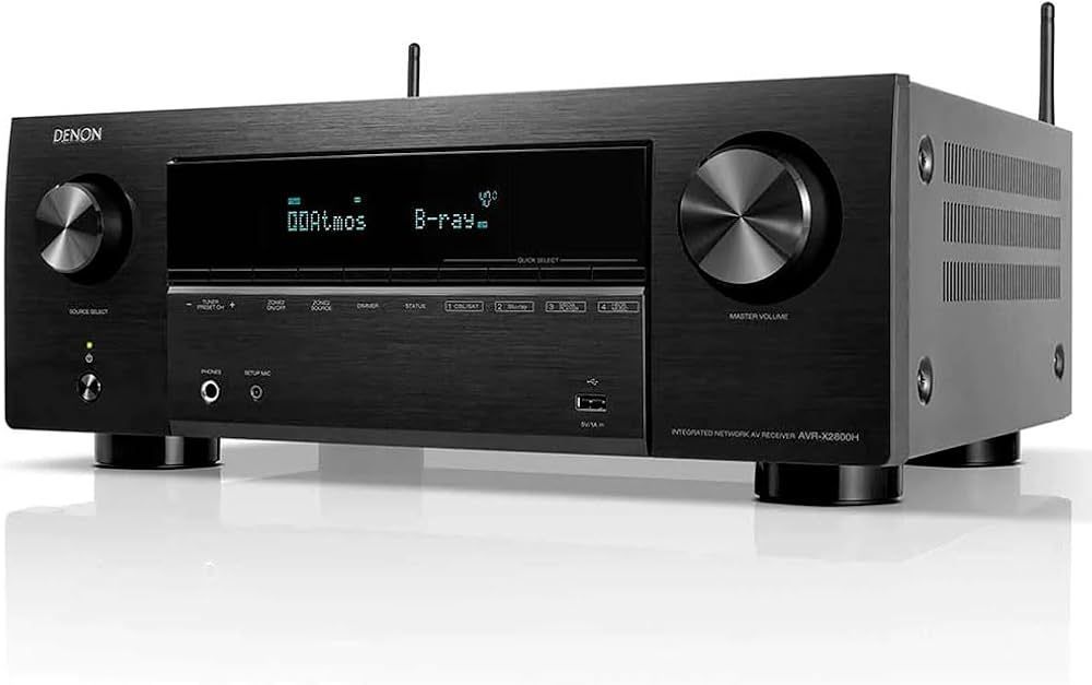 Denon AVRX2800H 7.2 Channel 8K Av Receiver