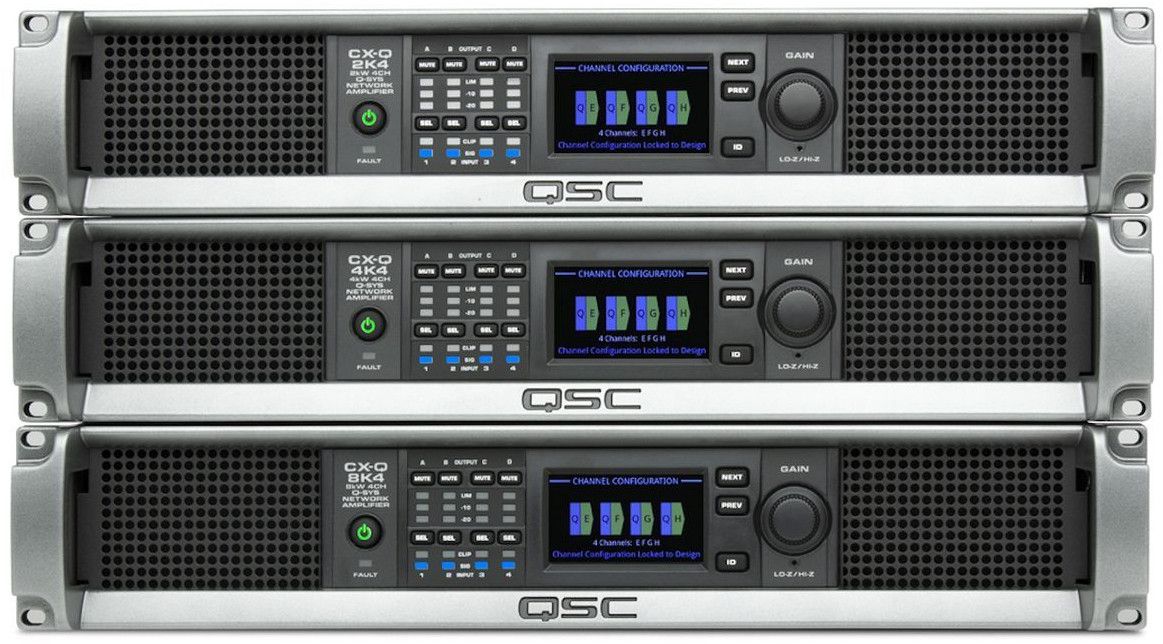 QSC 4 Channel Power Amplifier