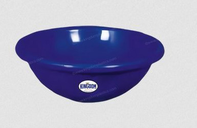Blue Round Plastic Tub