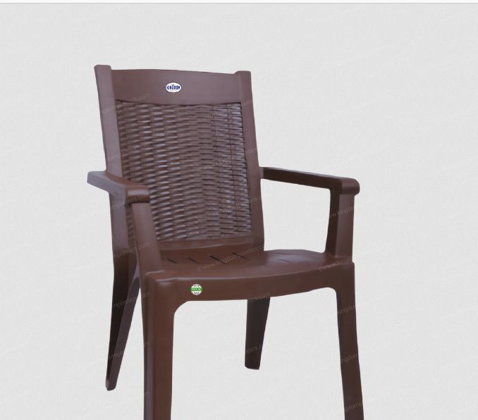 Coffee Color Plastic Chair
