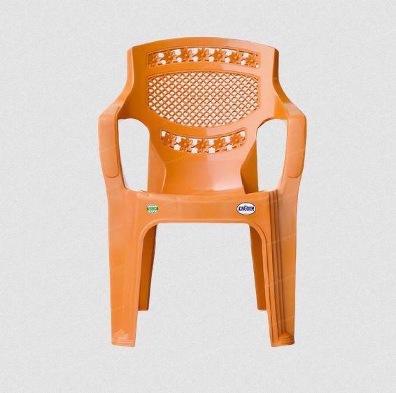 Plain Plastic Arm Chair