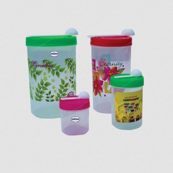 Plastic Round Storage Containers