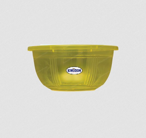 Round Large Plastic Lid Bowl