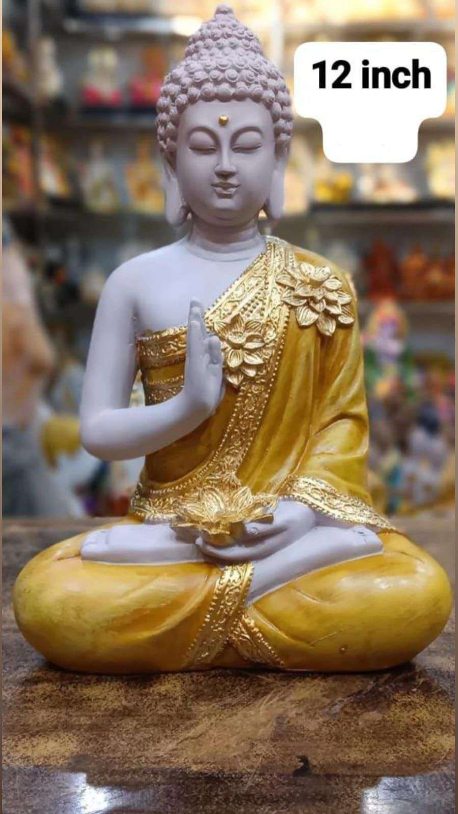 12 Inch Gautam Buddha Statue