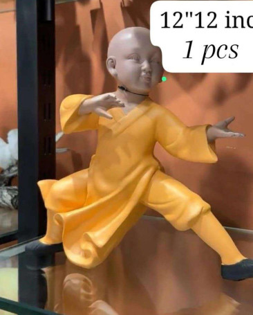 12 Inch Kung Fu Buddha Statue