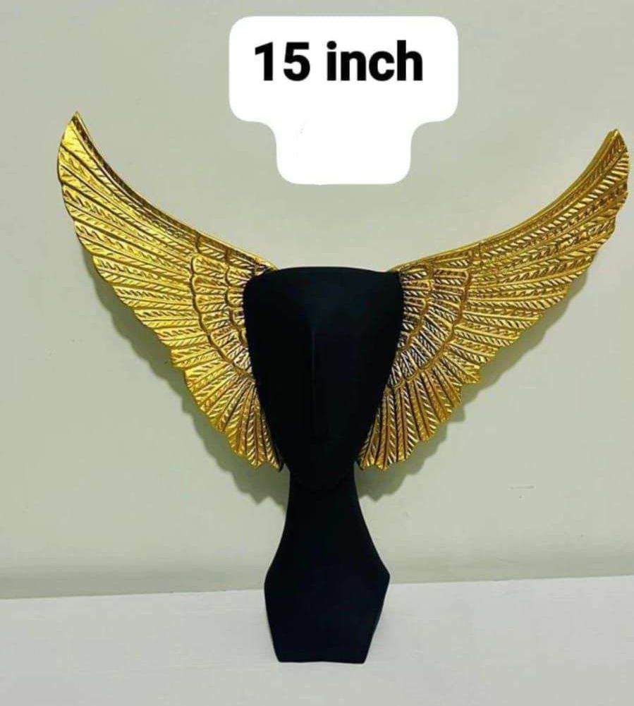 Decorative Golden Angel Wing Sculpture