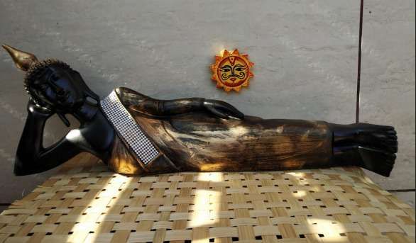 Resin Sleeping Buddha Statue