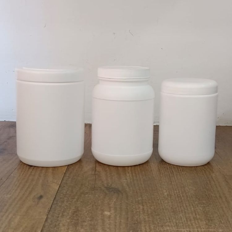 Plastic Round Jars